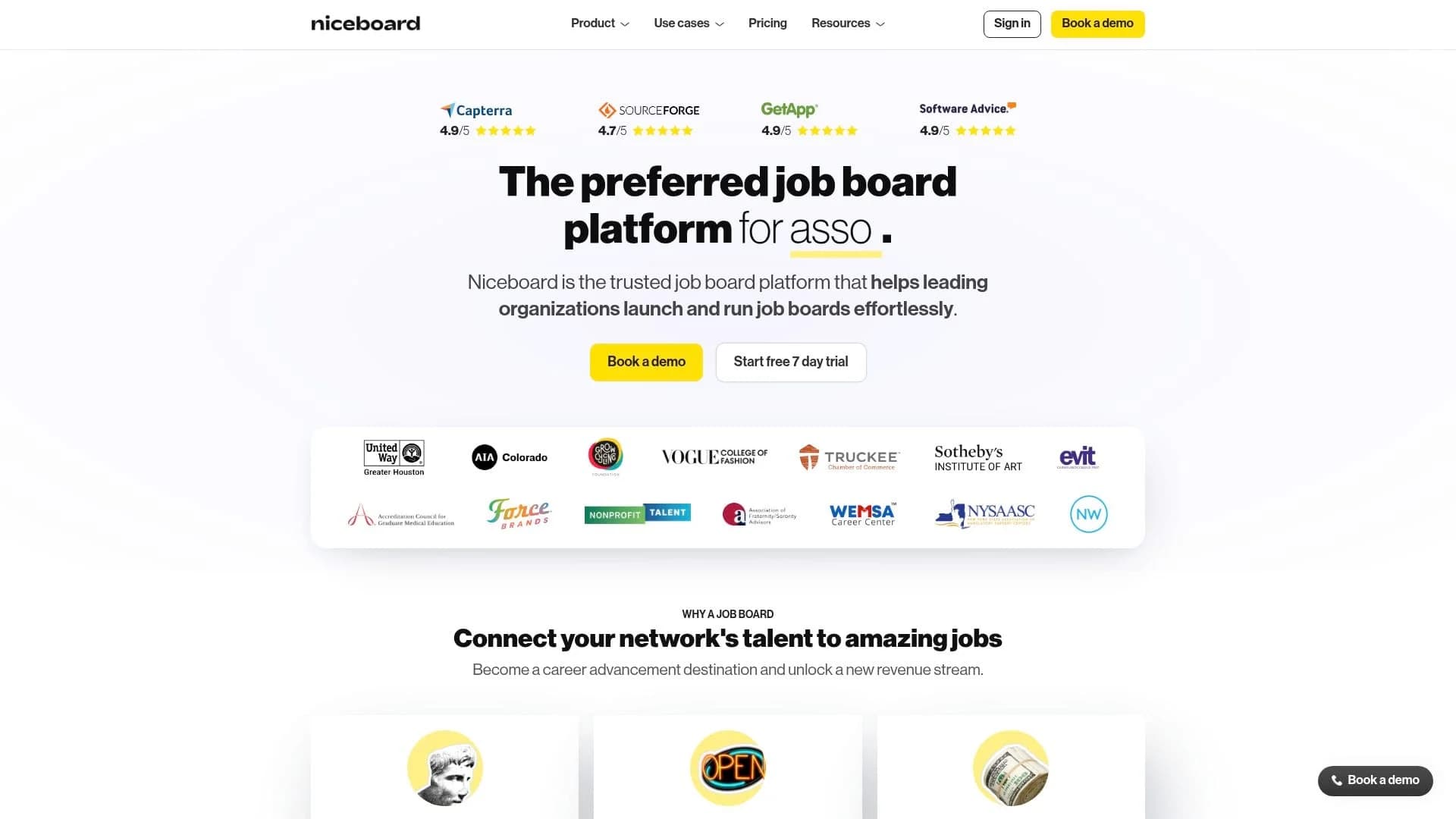 Niceboard screenshot