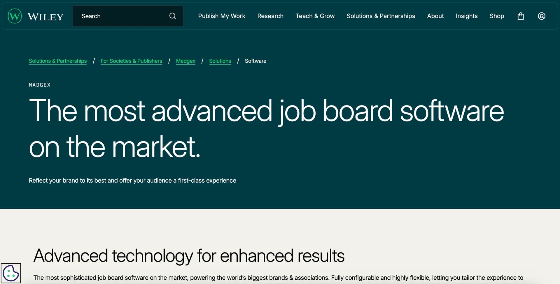 Madgex screenshot