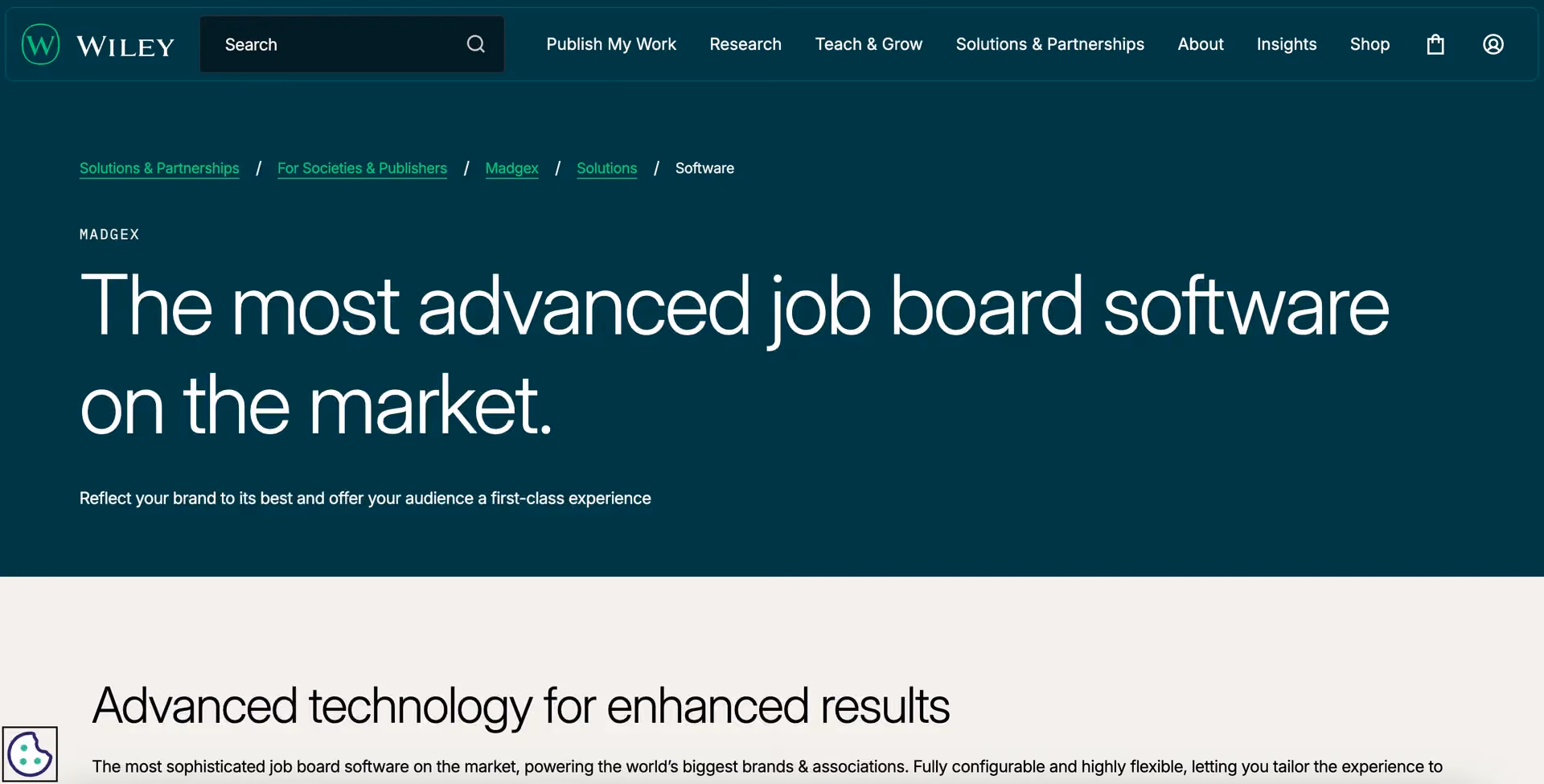 Madgex screenshot