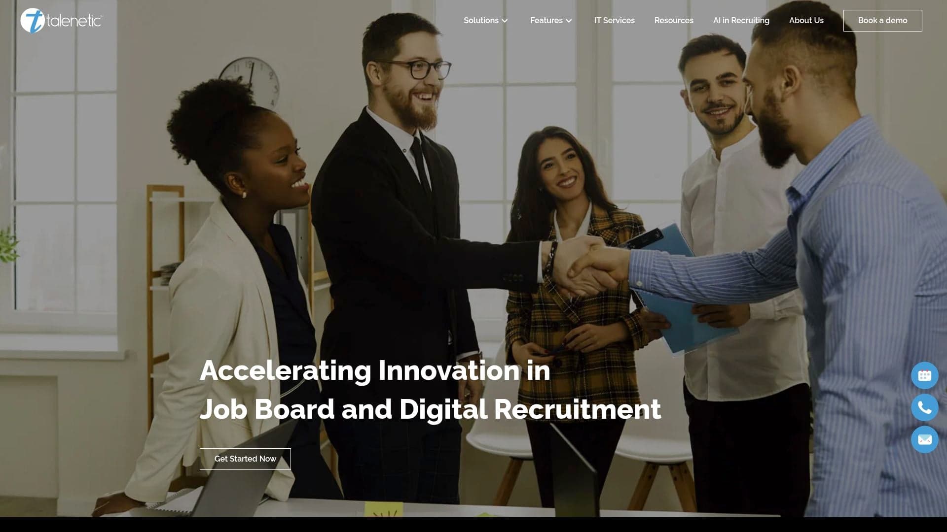 Talenetic screenshot