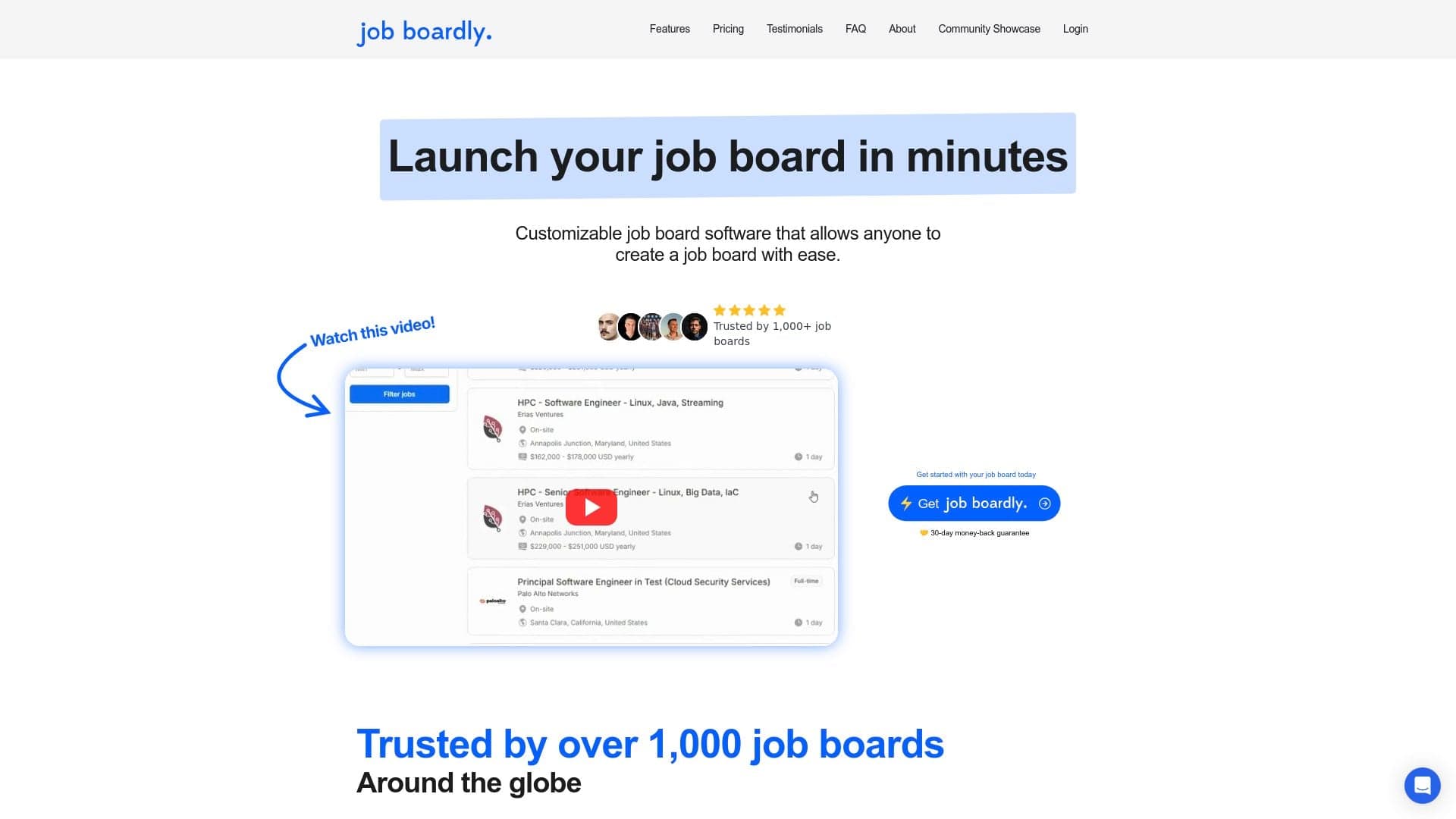 Jobboardly screenshot