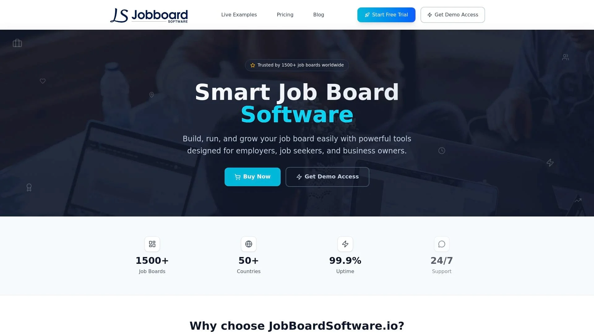 JobBoardSoftware.io screenshot